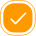 Community engagement tick icon