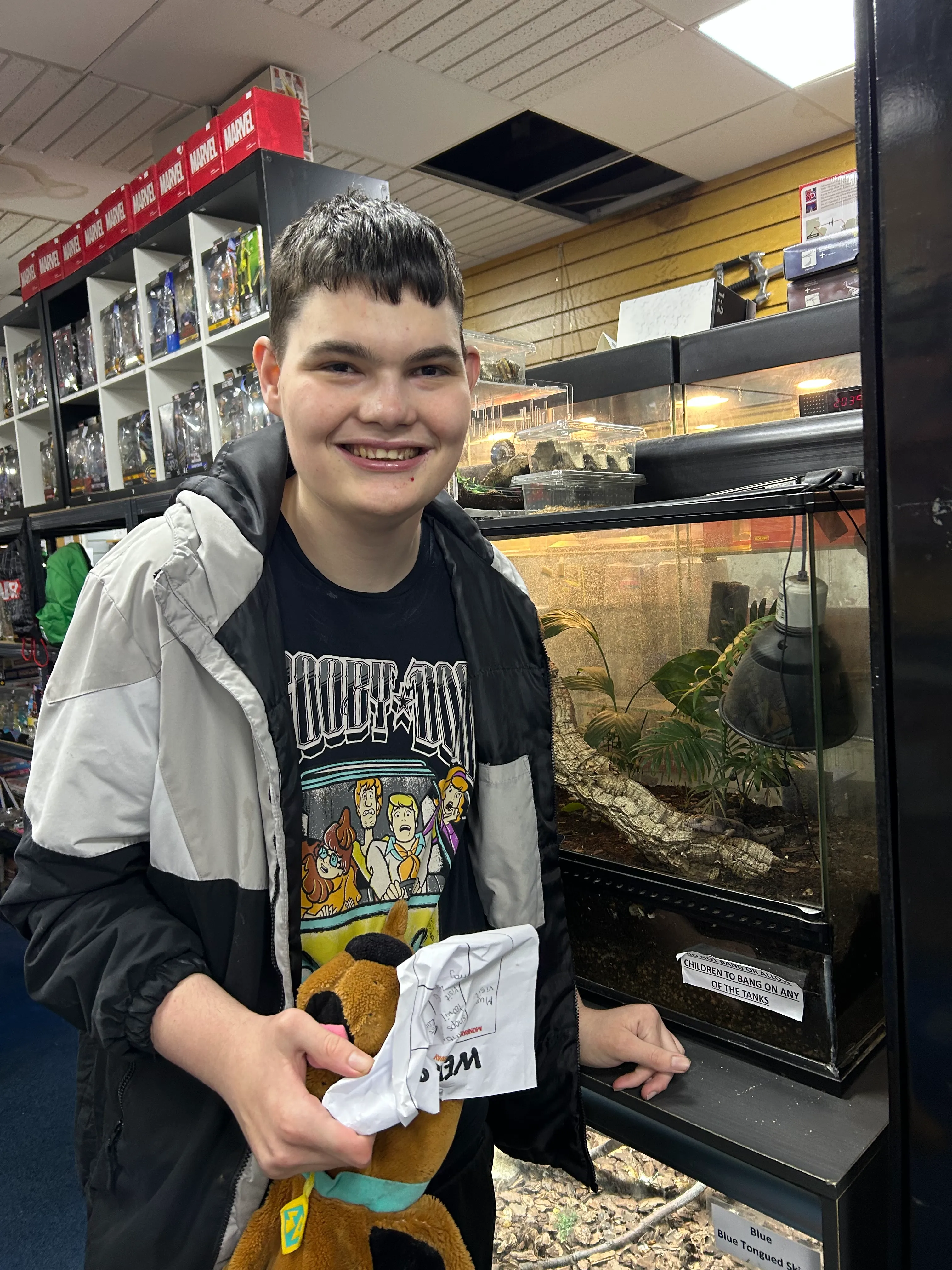 Learner exploring the local area